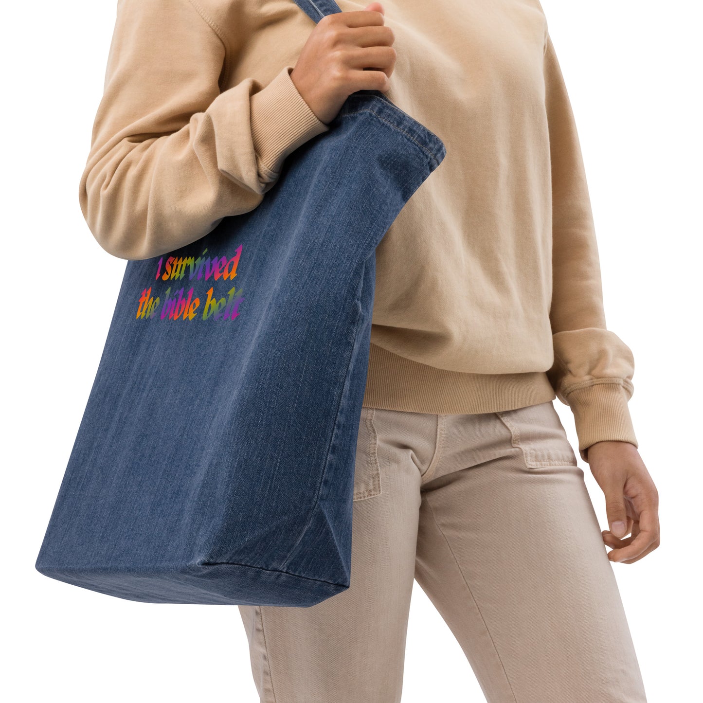 bible belt tote bag