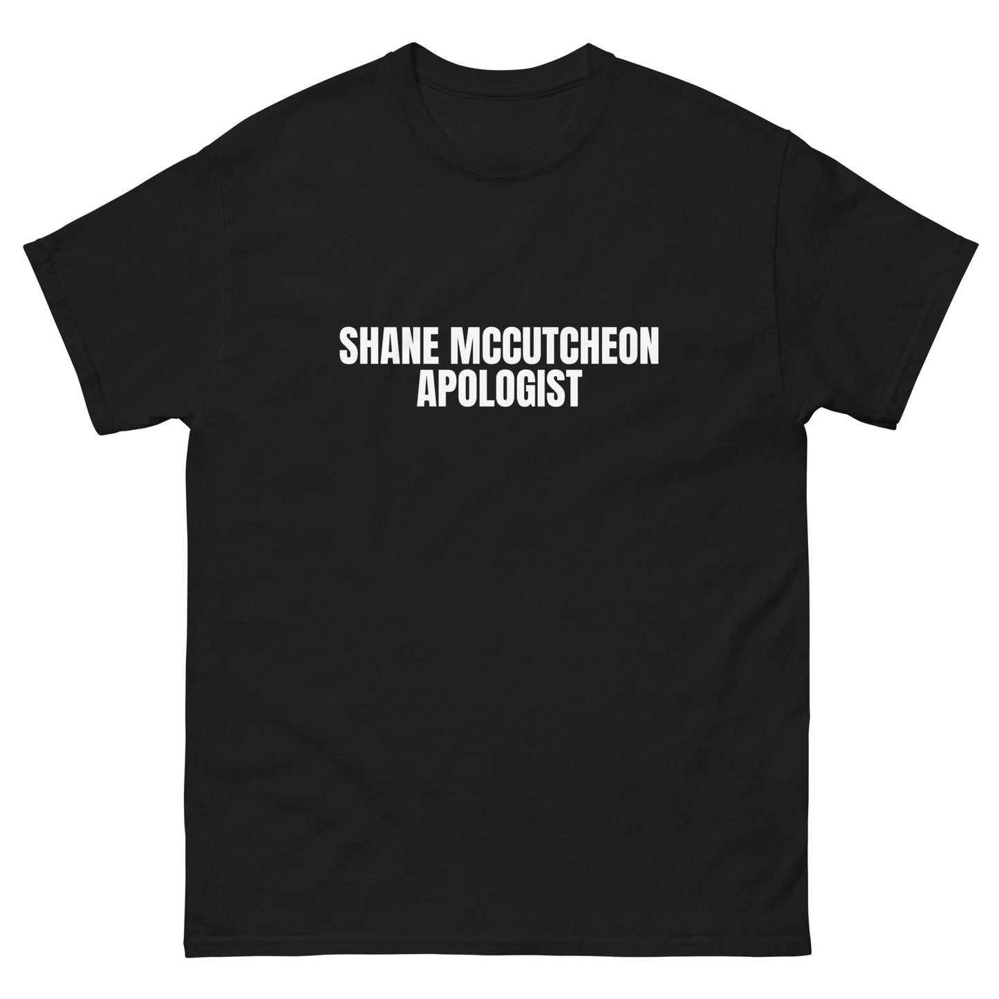 apologist tee ~ shane