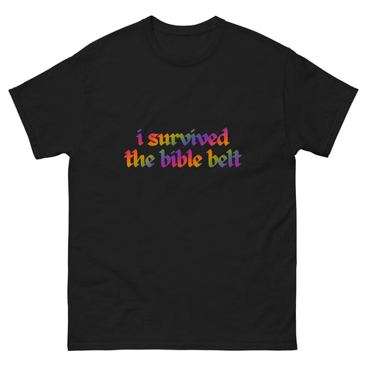 bible belt ~ rainbow tee