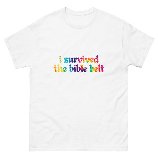 bible belt ~ tie-dye tee